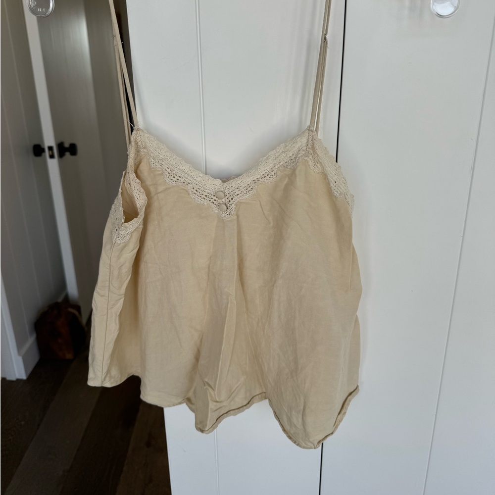 Zara yellow tank